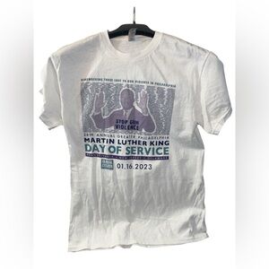 💜 GLOBAL CITIZEN - MLK Day of Service 2023 Philadelphia Graphic Tee FINAL PRICE